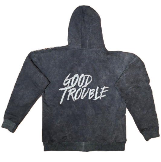 GOOD TROUBLE URBAN ASSAULT BALACLAVA HOODIE