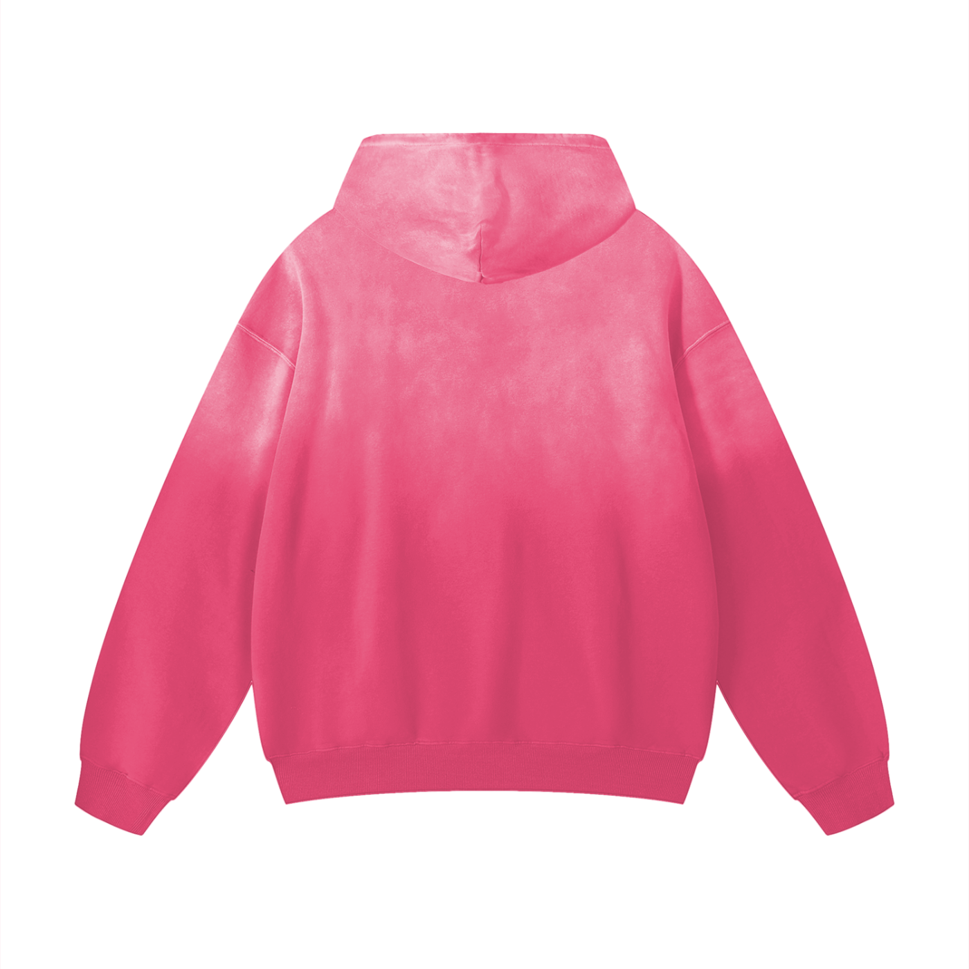 Glitched Alpha Logo Sunfade Hoodie (Pink)