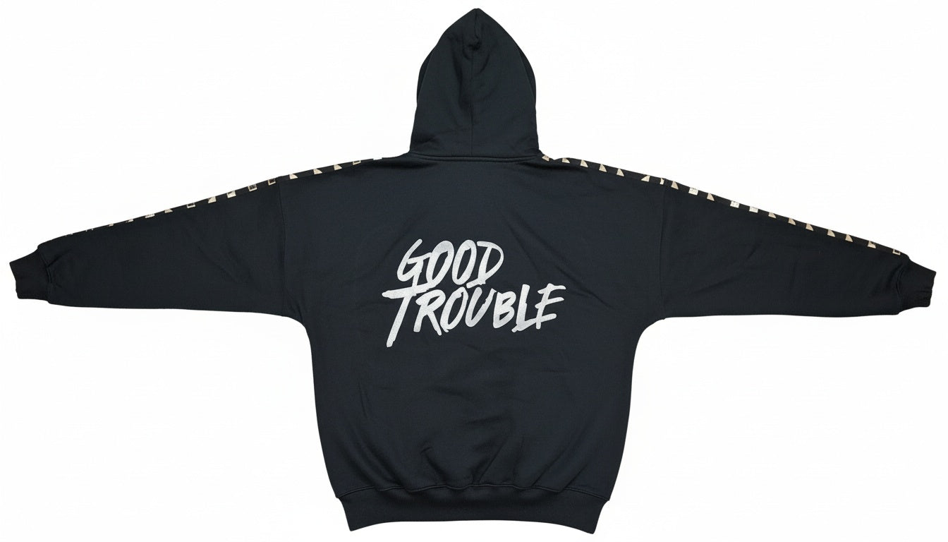 Good Trouble Stealth Hoodie